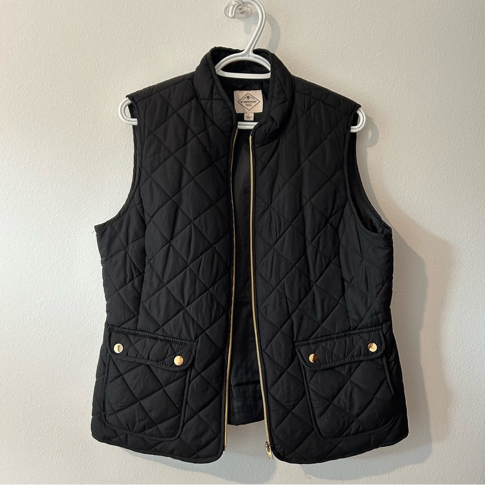 St. John’s Bay black puffer vest